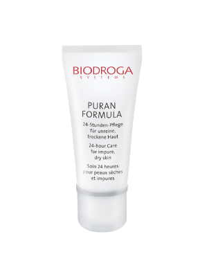 Biodroga 24 Hour Care for Impure and Dry Skin - Problemli, Kuru Ciltler için 24 Saat Etkili Nemlendirici
